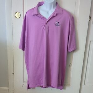 Peter Millar Purple Polo Shirt Casual Comfort